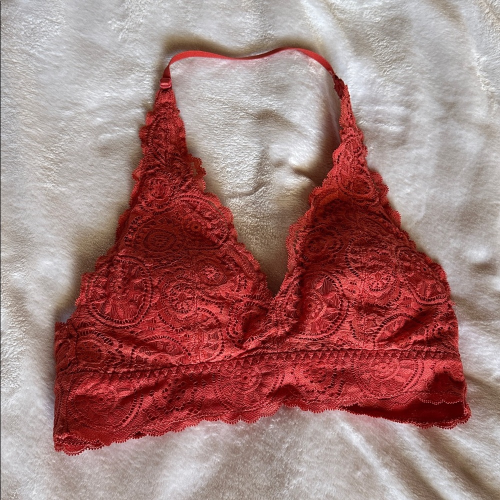 Aerie Lace Halter Style Bralette
